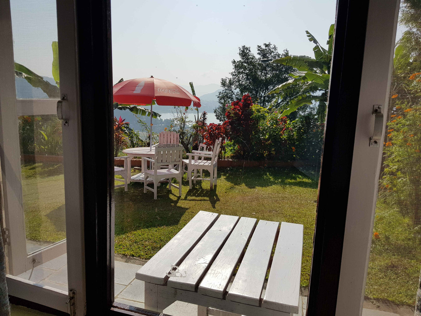 Phewa Room 1 (Standard Twin Room with Phewa Lake View) - Hidden Paradise Guest House & Retreat