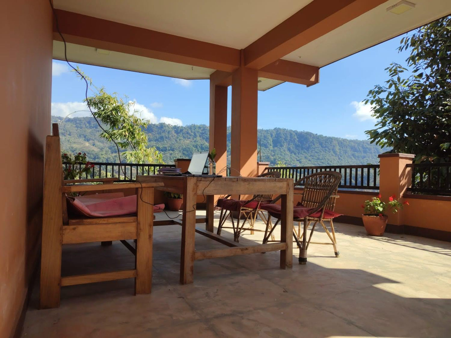 Annapurna I (Superior Double Suite with Sunrise Village View) - Hidden Paradise Guest House & Retreat