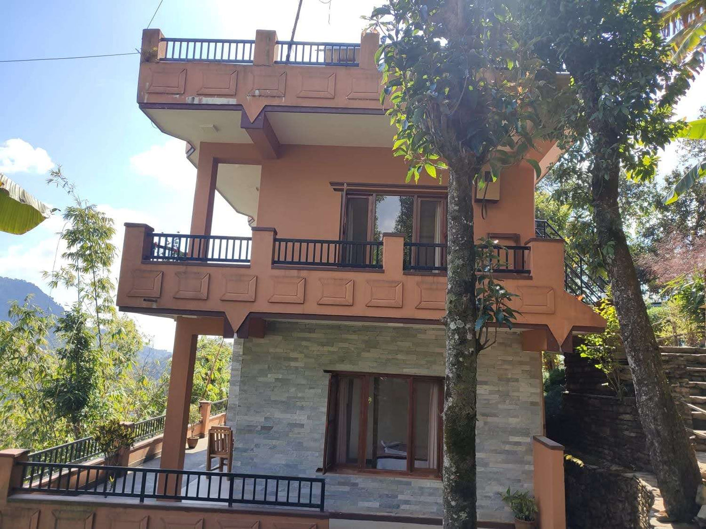 Annapurna II (Superior Double Suite with Sunrise Village View) - Hidden Paradise Guest House & Retreat